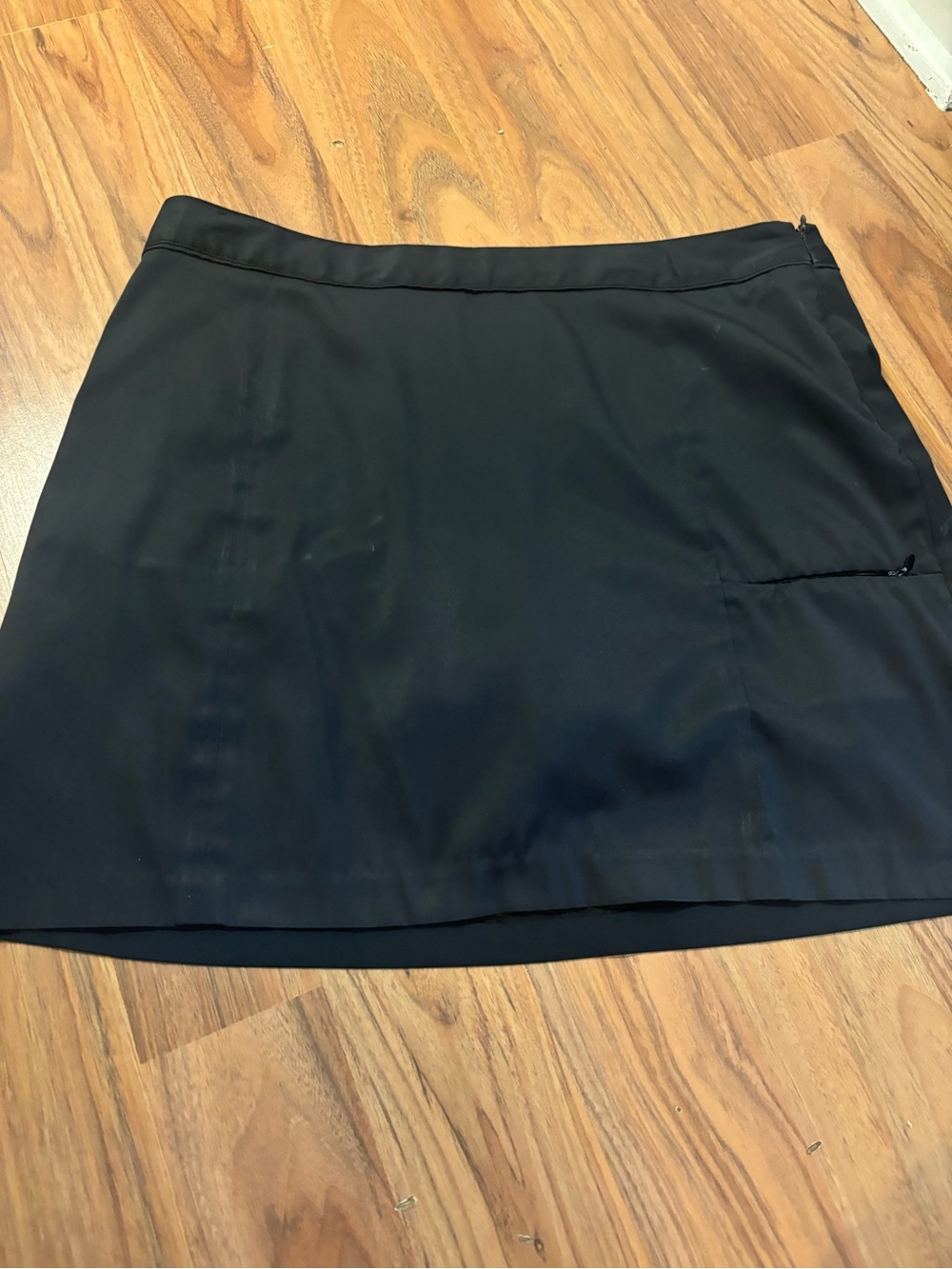 Classic Black Women's Skirt - Greg Norman Sleek A-Line golf skirt